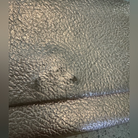 NWOT Able Debre leather wallet in metallic pink - Picture 6 of 8